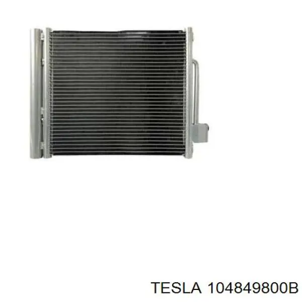 104849800B Tesla radiador refrigeración del motor