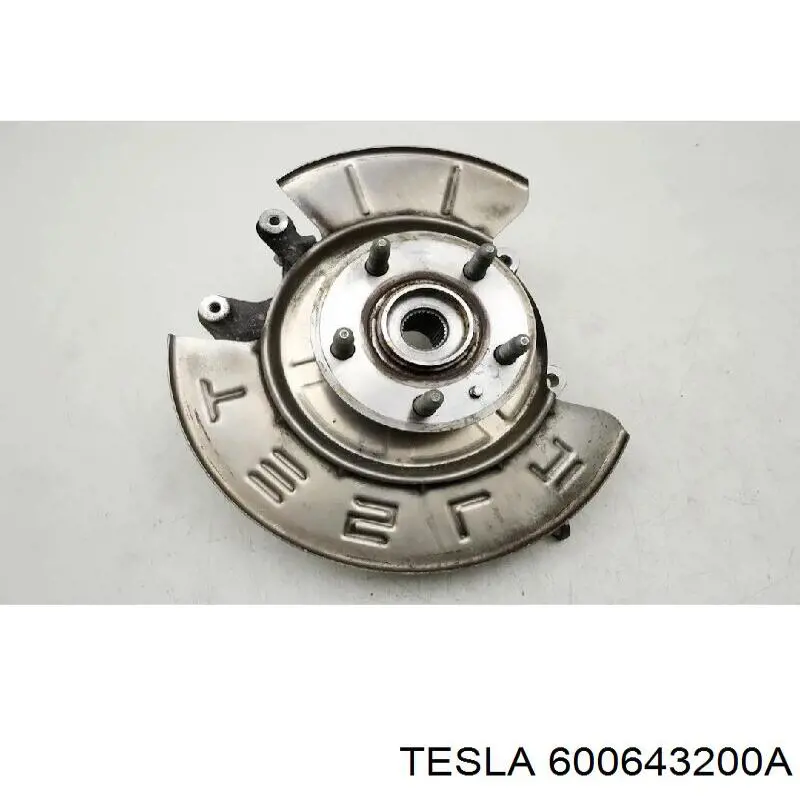 6006432-00-A Tesla Motors chapa protectora contra salpicaduras, disco de freno trasero izquierdo