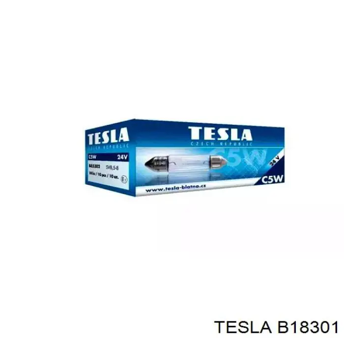 B18301 Tesla Lámpara halógena