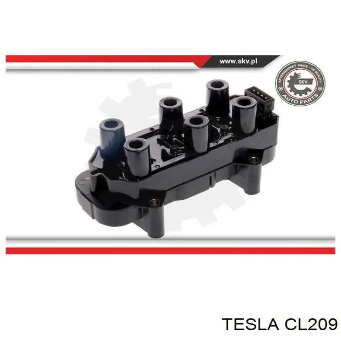 CL209 Tesla bobina de encendido