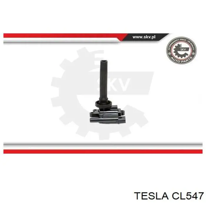 CL547 Tesla bobina