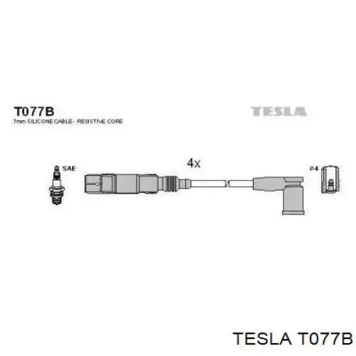 Juego de cables de bujias Tesla T077B precio, desde 40,82 EUR