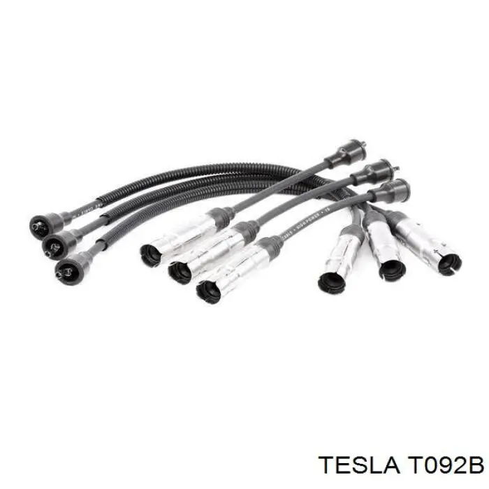 T092B Tesla cables de bujías