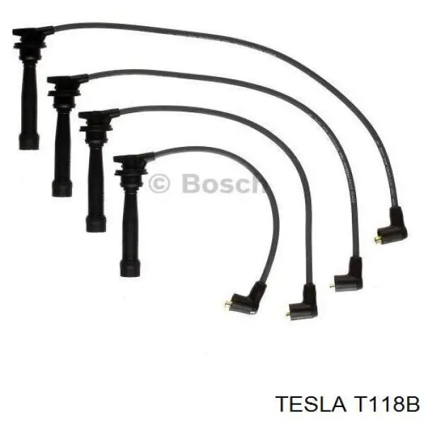 T118B Tesla Cables de alta tensión, juego