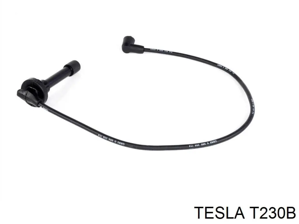 T230B Tesla cables de bujías