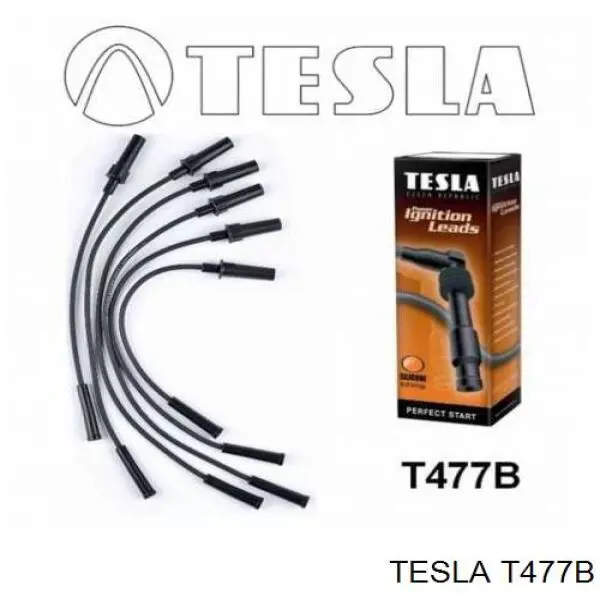 T477B Tesla cables de bujías