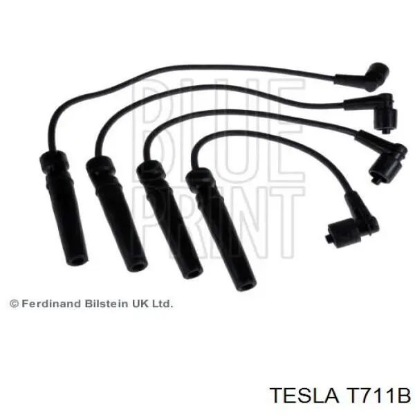 Cables de bujías T711B Tesla