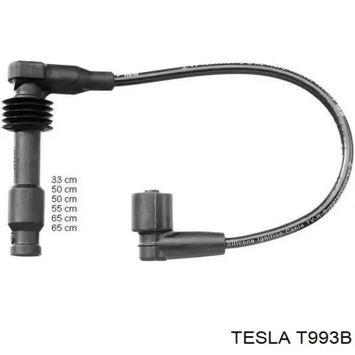T993B Tesla cables de bujías