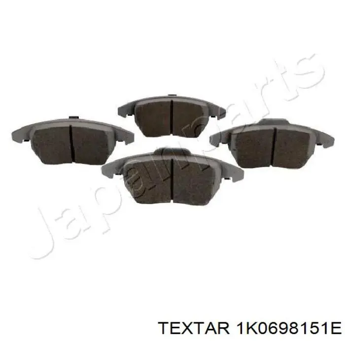 Pastillas de freno delanteras Seat Leon 2 1P1