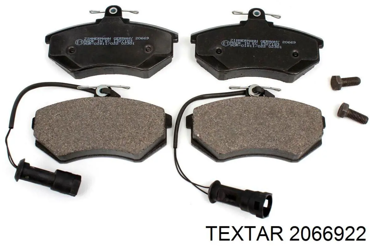 Pastillas de freno 2066922 Textar