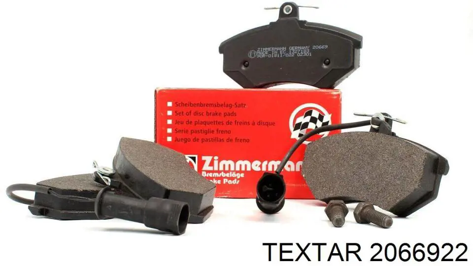Comprar 2066922 Textar Pastillas delanteras de freno