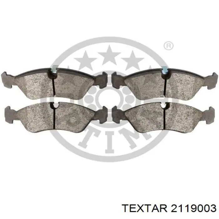 Pastillas de freno delanteras Opel Combo