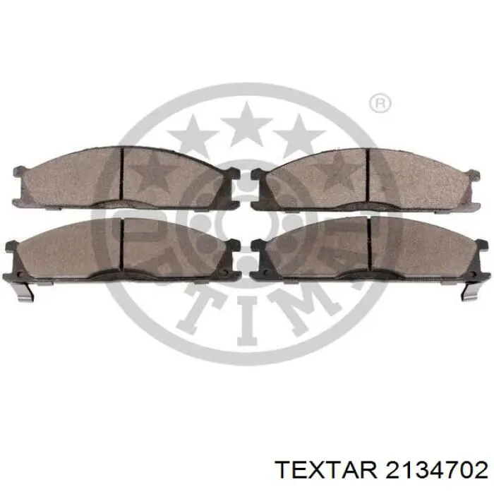 Pastillas de freno delanteras Nissan Terrano 1 WD21