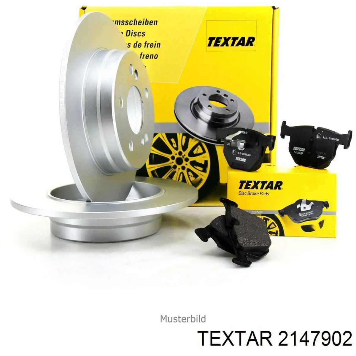 Pastillas de freno 2147902 Textar