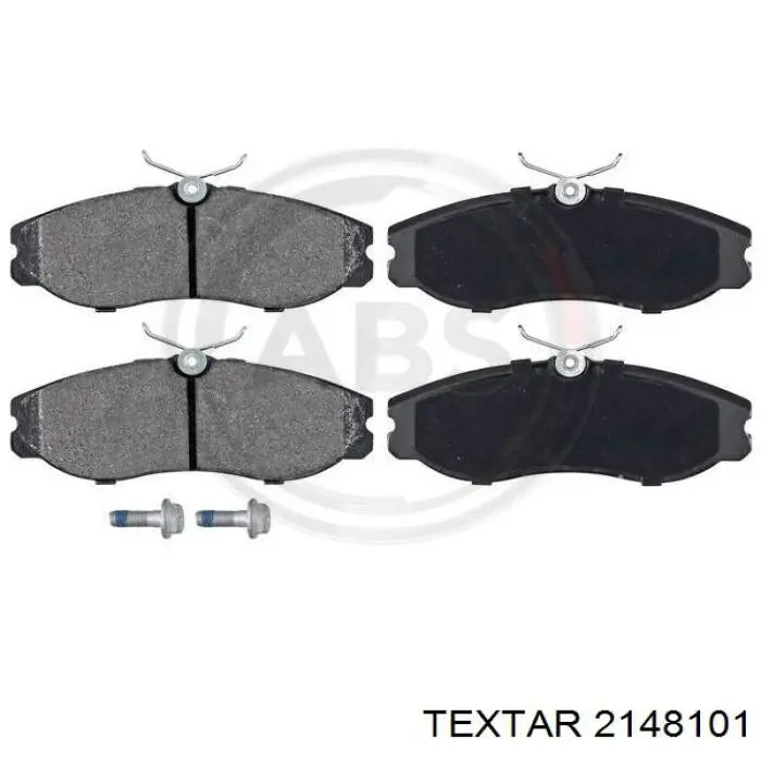 Pastillas freno delanteras Textar 2148101 precio, desde 26,04 EUR