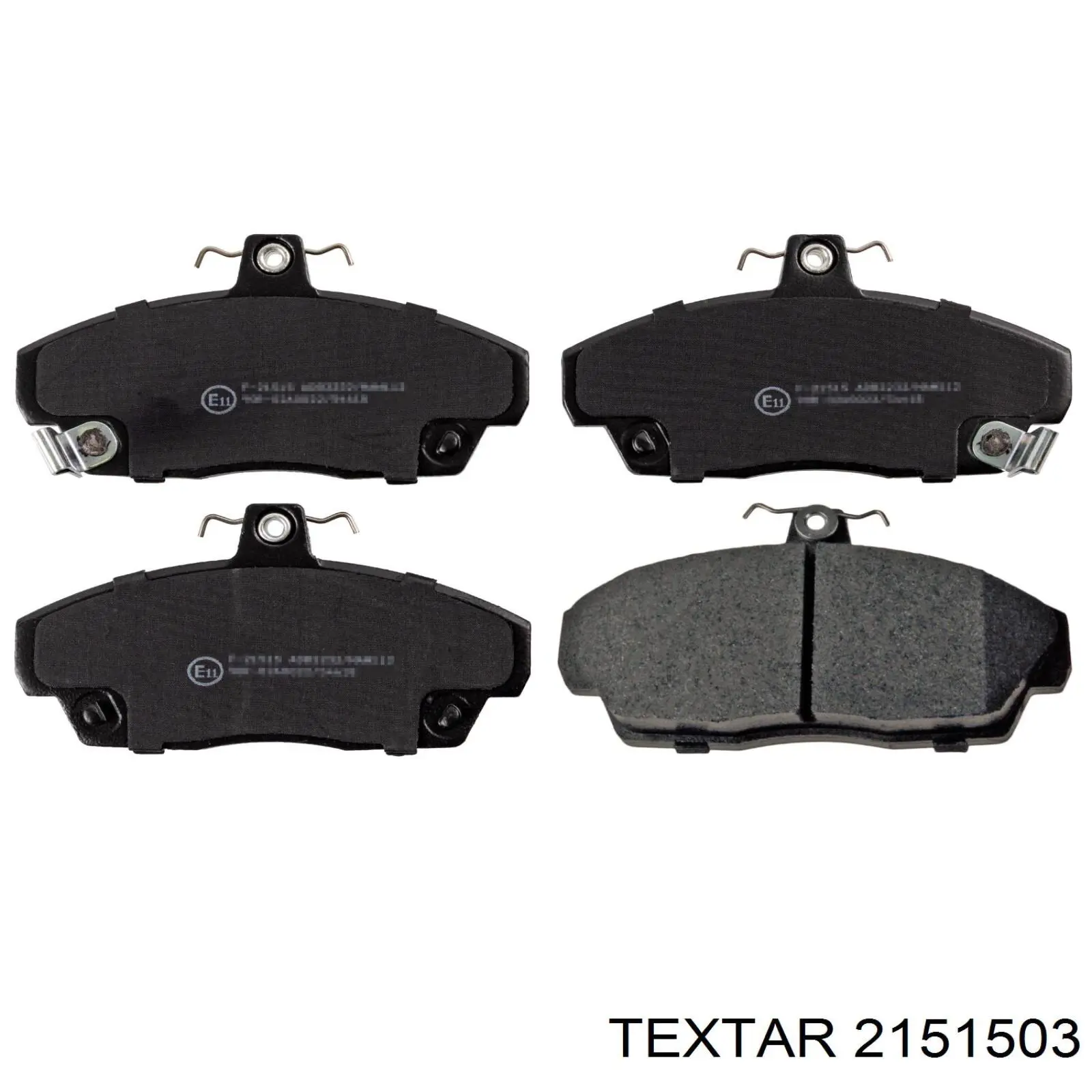 Comprar 2151503 Textar Pastillas delanteras de freno