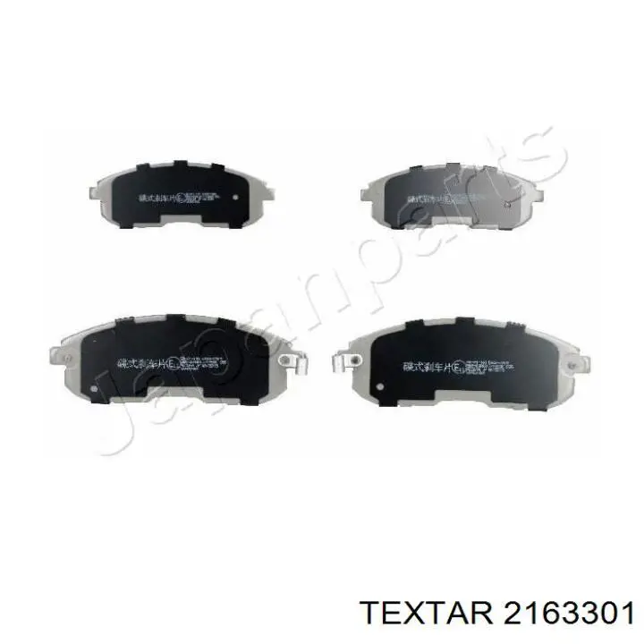 2163301 Textar pastillas de freno delanteras