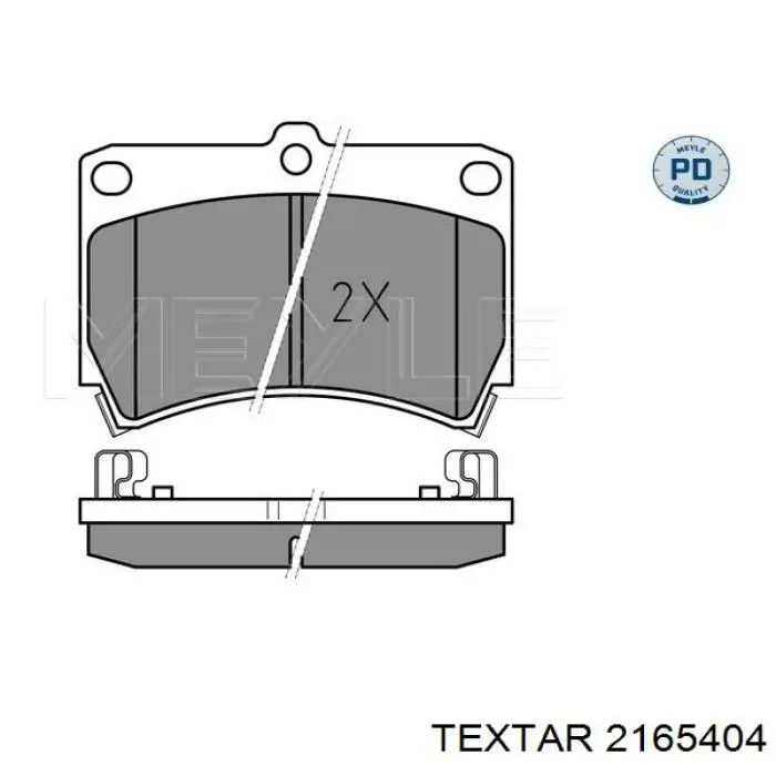Pastillas de freno delanteras Mazda 323 BA