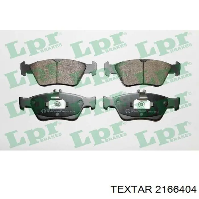 Pastillas de freno 2166404 Textar