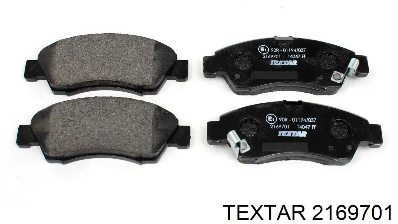 Pastillas freno delanteras Textar 2169701 precio, desde 19,50 EUR