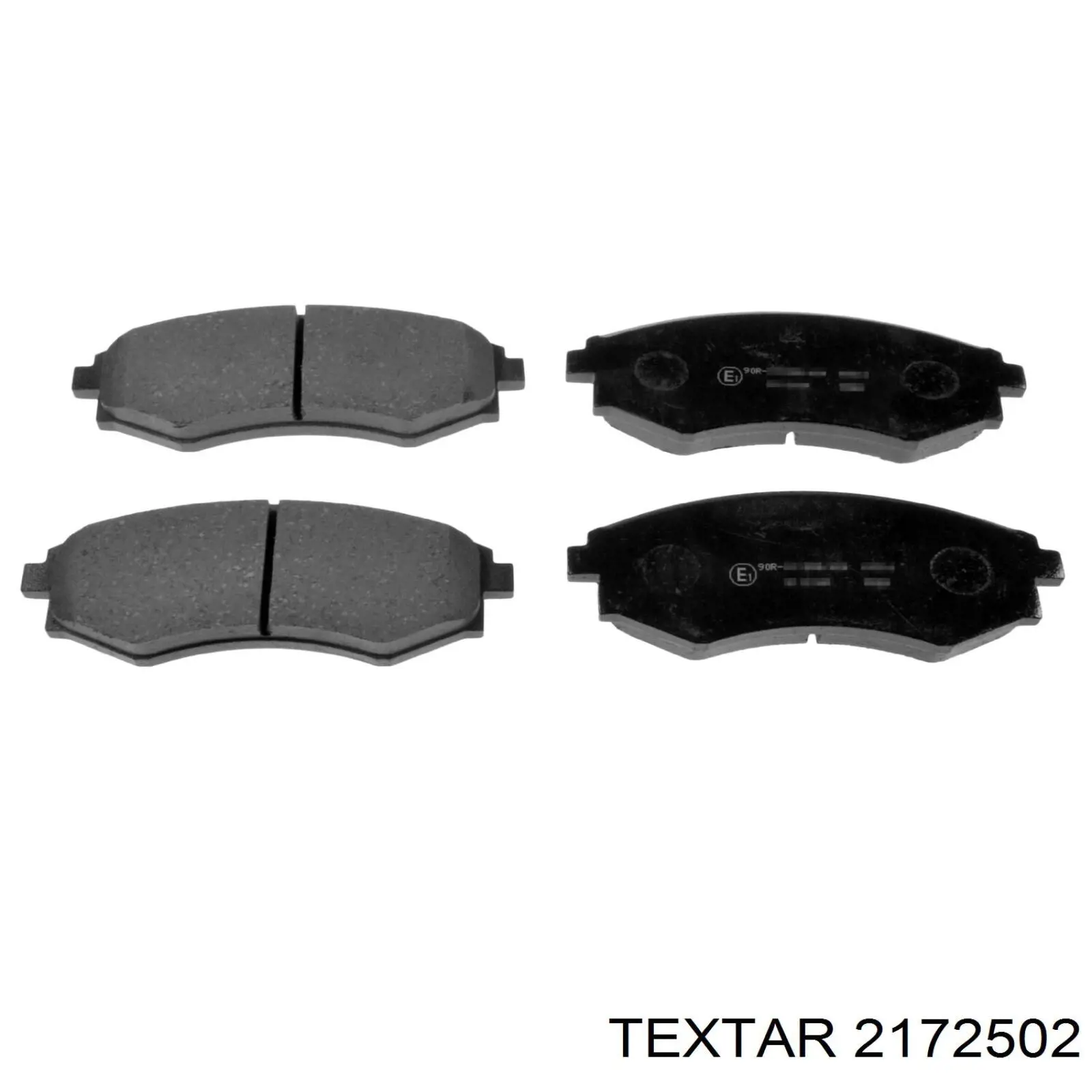 2172502 Textar pastillas de freno delanteras