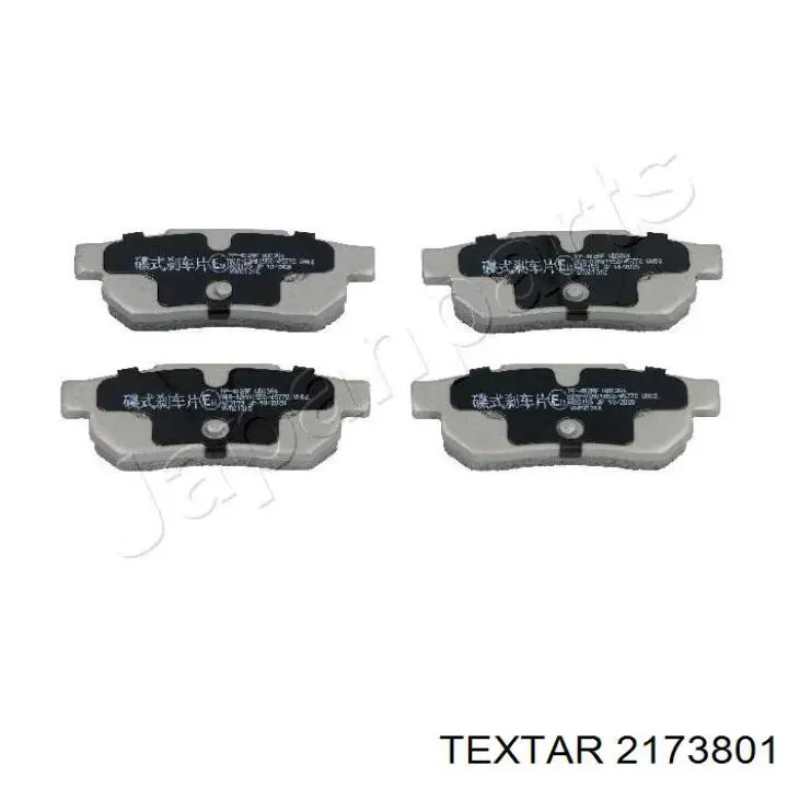 2173801 Textar pastillas de freno traseras