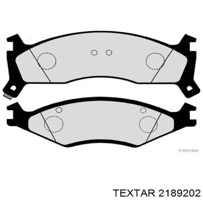 Pastillas freno delanteras Textar 2189202 precio, desde 23,23 EUR