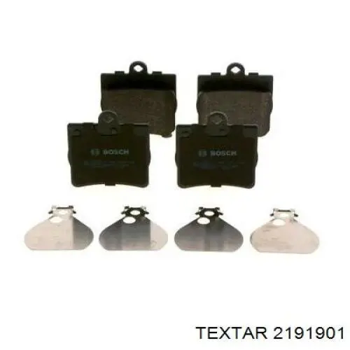 Pastillas traseras de freno Textar 2191901 precio, desde 16,76 EUR
