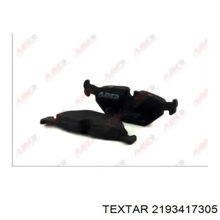 2193417305 Textar pastillas de freno traseras