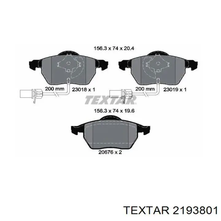 Pastillas de freno delanteras Audi A6 4F2