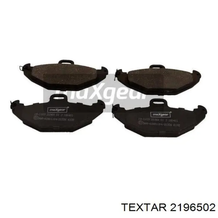 2196502 Textar Pastillas freno traseras