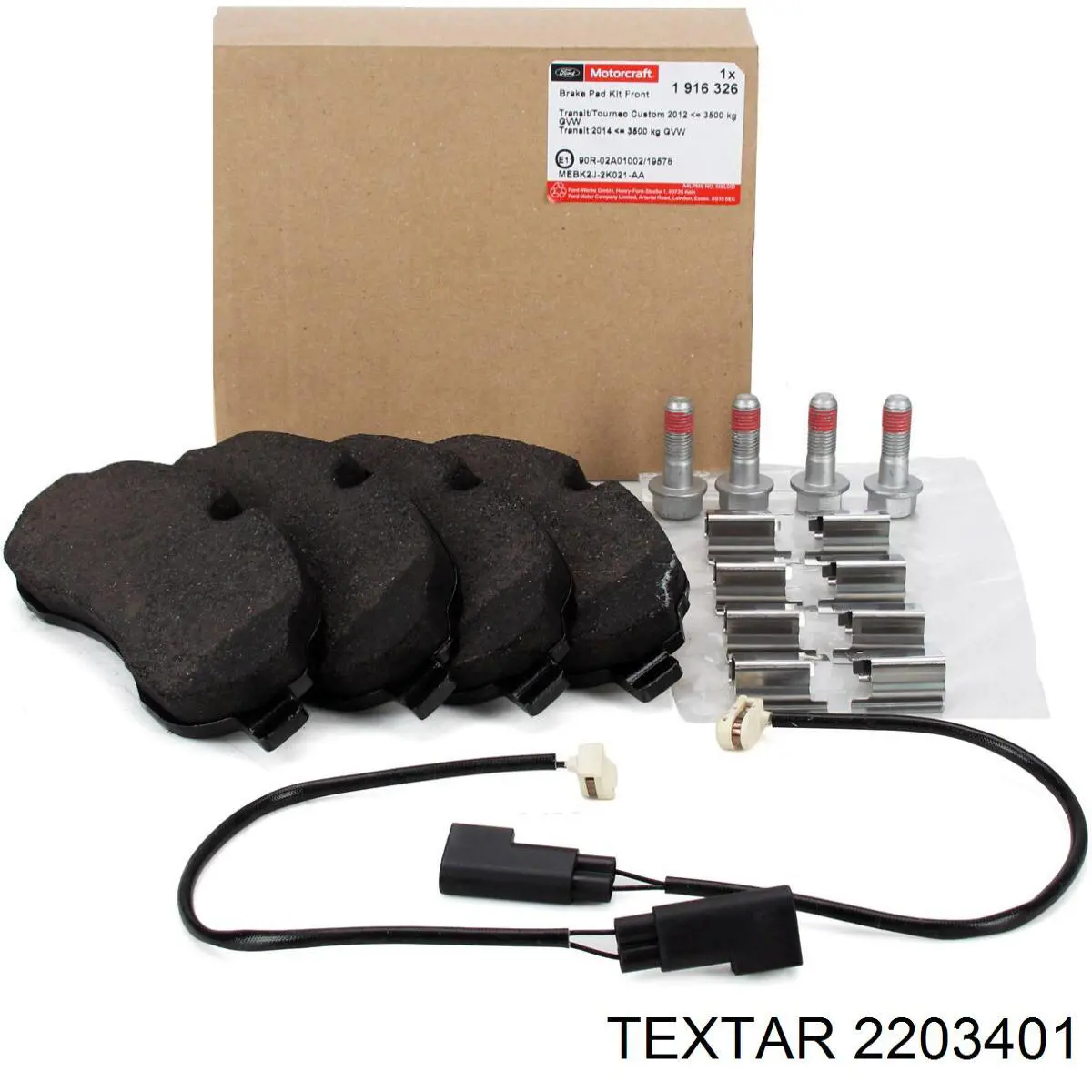 Comprar 2203401 Textar Pastillas delanteras de freno
