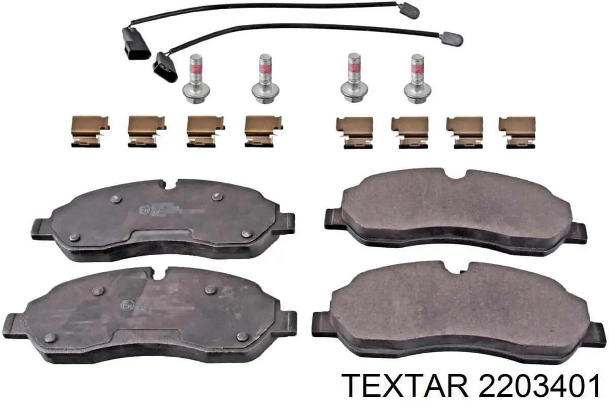 Pastillas freno delanteras Textar 2203401 precio, desde 42,74 EUR