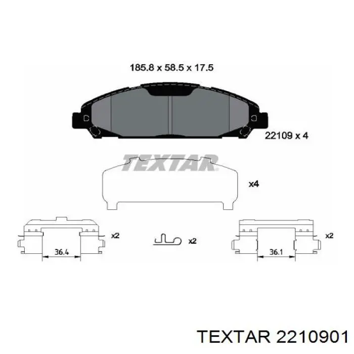 Pastillas freno delanteras Ford 5291378 precio, desde 50,25 EUR