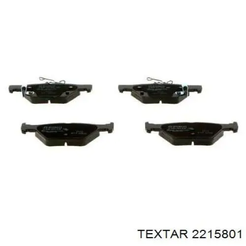 Comprar 2215801 Textar Pastillas de freno traseras
