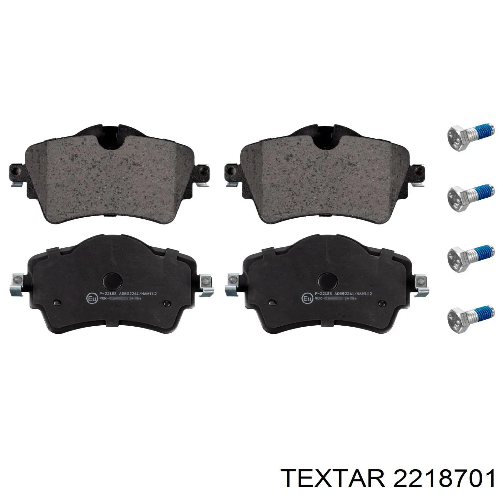 Comprar 2218701 Textar Pastillas delanteras de freno