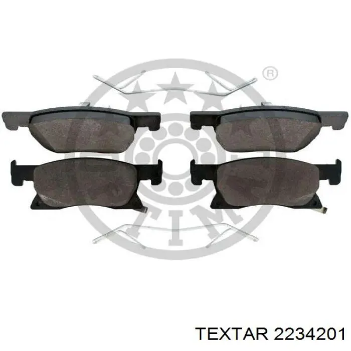 Pastillas de freno 2234201 Textar