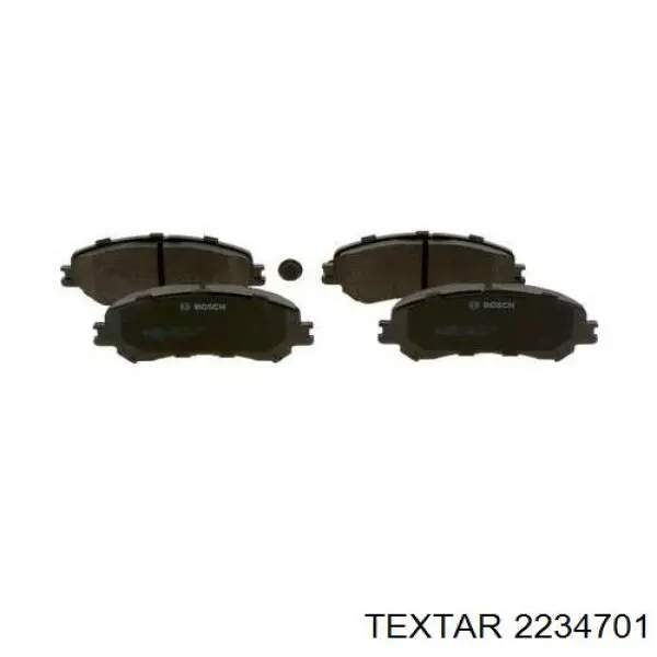 Pastillas freno delanteras Textar 2234701 precio, desde 31,97 EUR