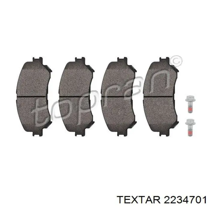 Comprar 2234701 Textar Pastillas delanteras de freno