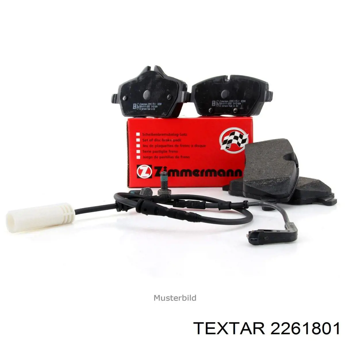 Pastillas de freno 2261801 Textar