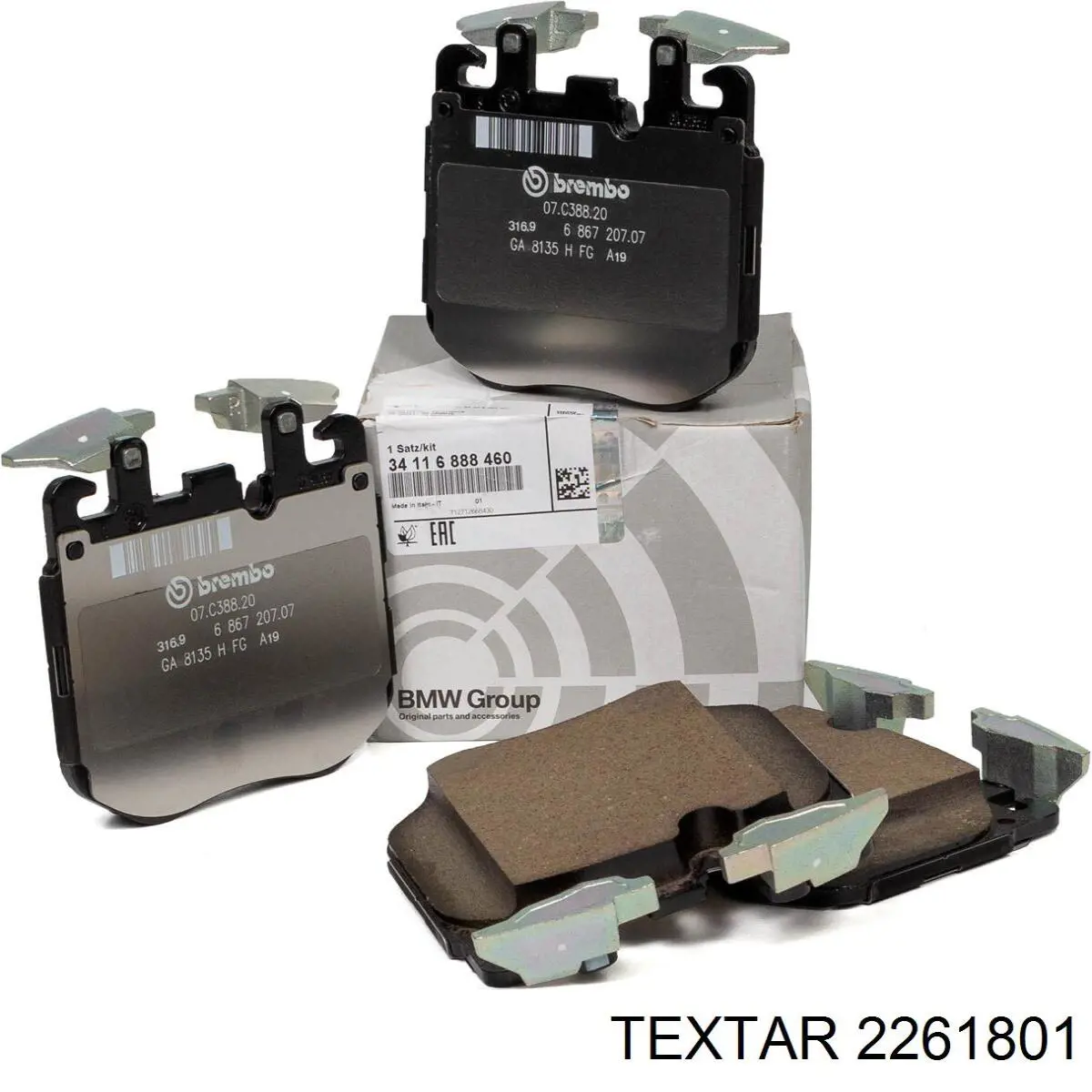 Comprar 2261801 Textar Pastillas delanteras de freno