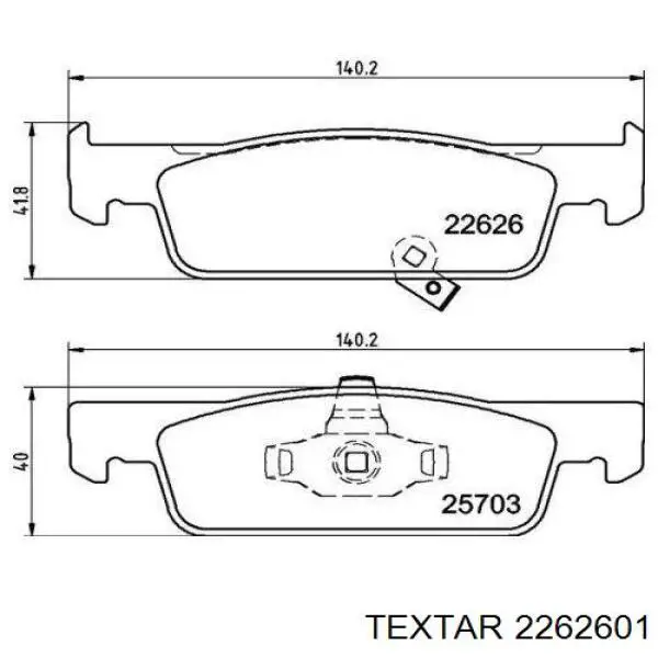 1687778380 General Motors freno de disco delantero