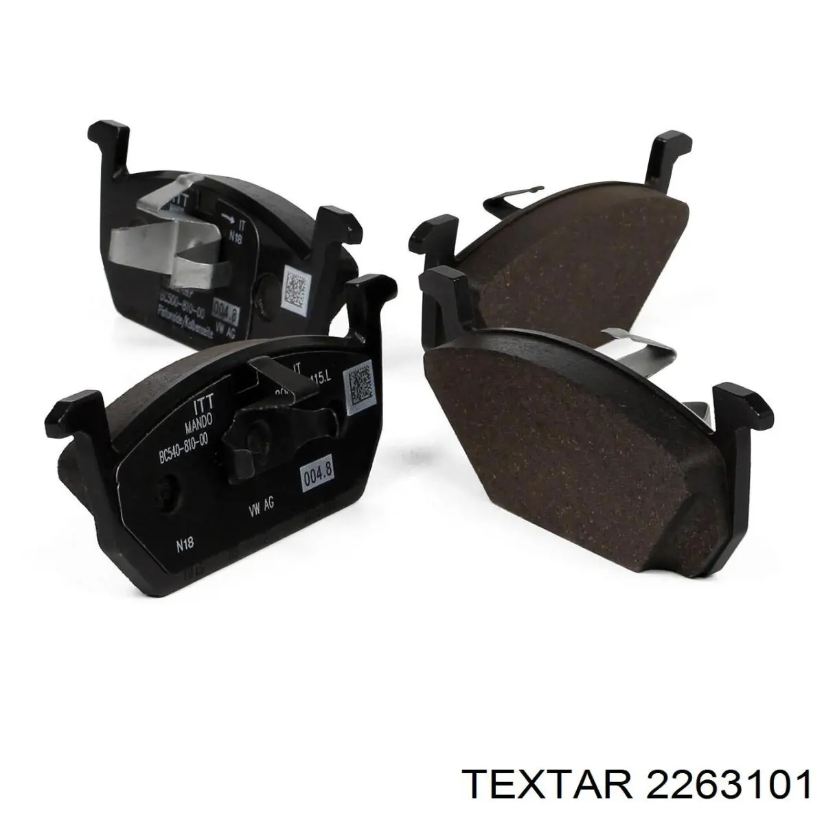 Comprar 2263101 Textar Pastillas delanteras de freno