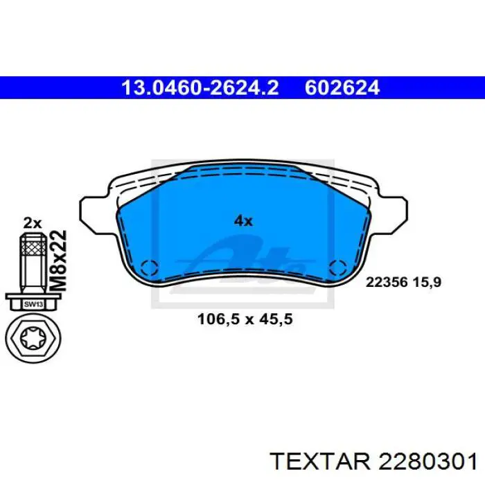 8DB355039201 HELLA Pastillas delanteras