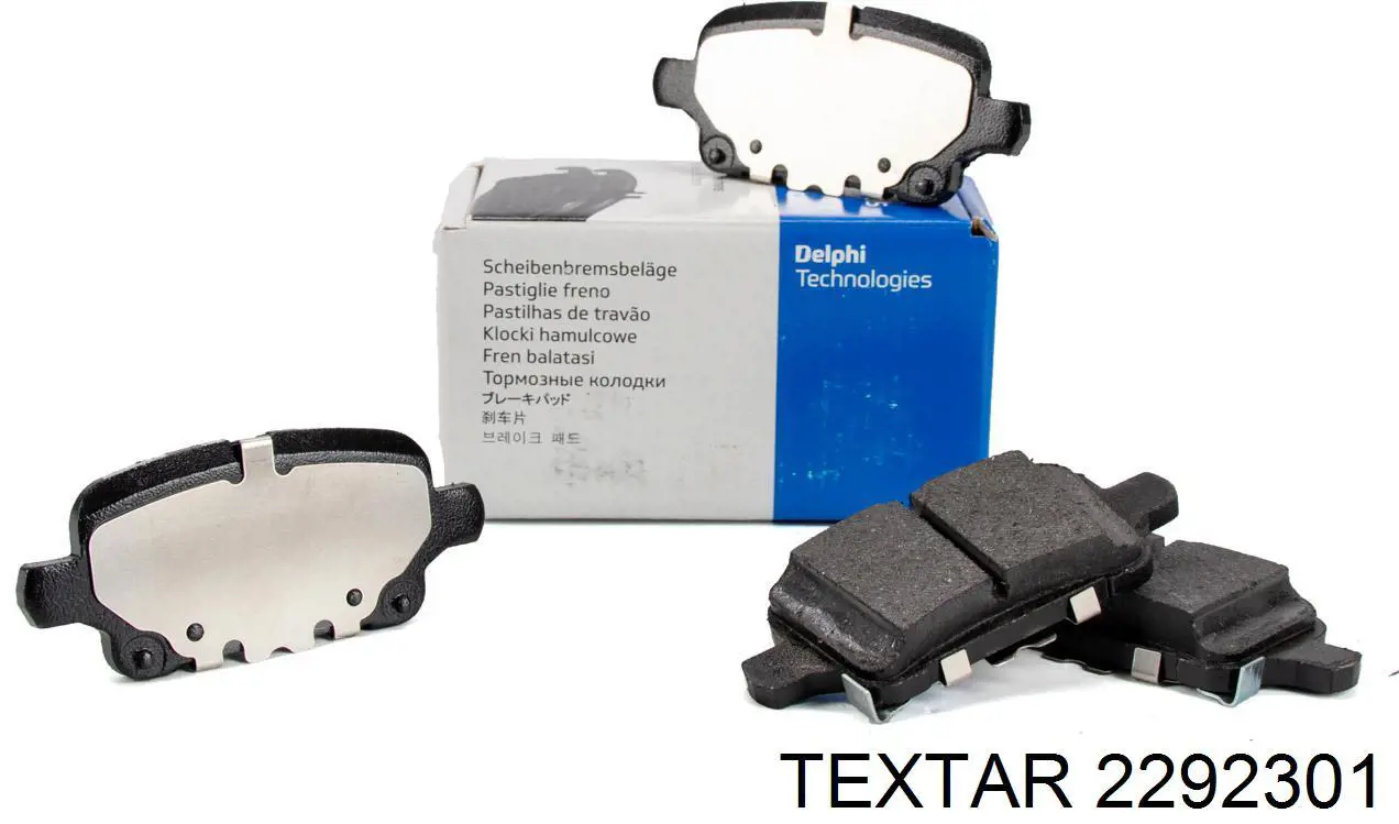 Pastillas traseras de freno Textar 2292301 precio, desde 30,84 EUR