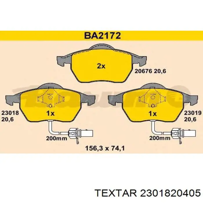 Pastillas de freno delanteras Audi A6 4F2