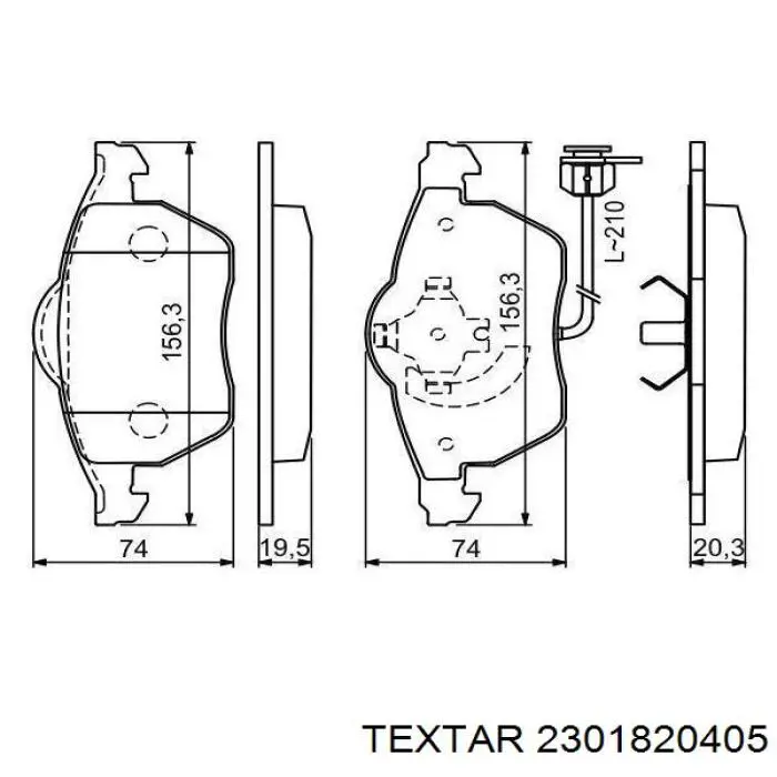 Pastillas de freno delanteras Audi A6 4F2