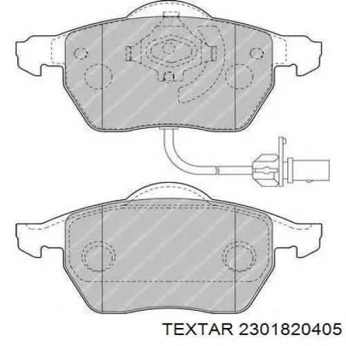 Pastillas de freno delanteras Audi A6 4F2