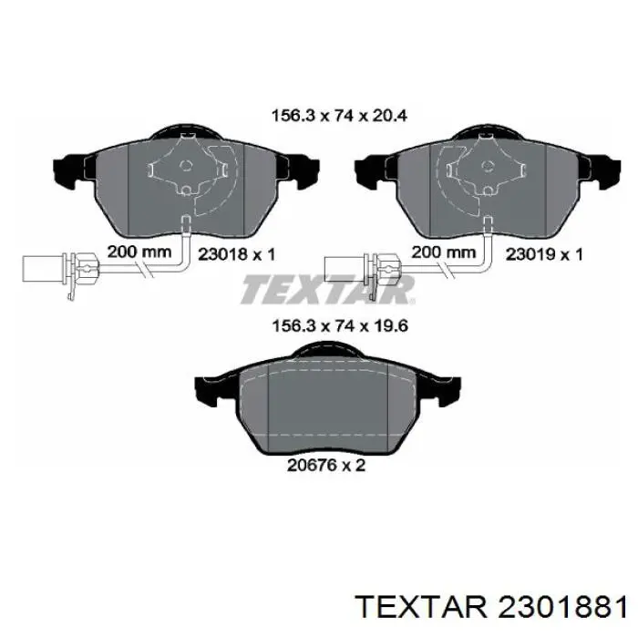 Pastillas de freno delanteras Audi A6 4F2