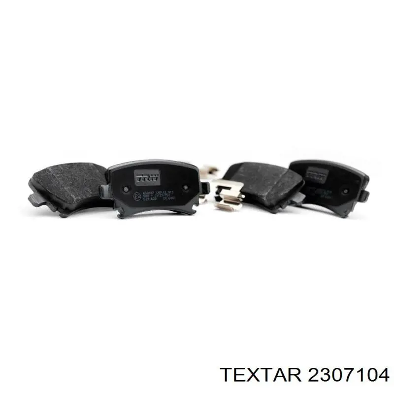 Pastillas de freno delanteras Textar 2307104